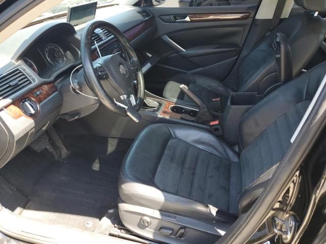 1VWCP7A39DC088753 - 2013 VOLKSWAGEN PASSAT SEL BLACK photo 7