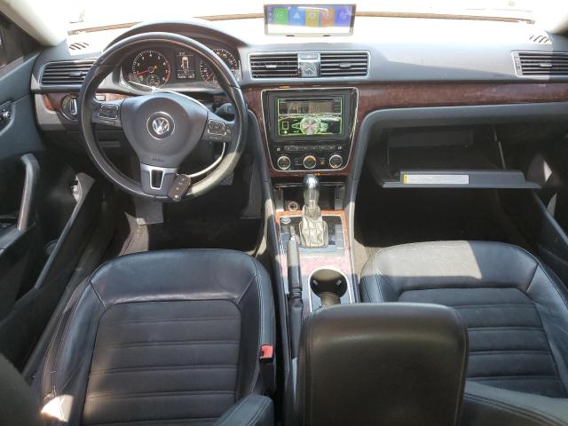 1VWCP7A39DC088753 - 2013 VOLKSWAGEN PASSAT SEL BLACK photo 8