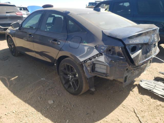 2HGFE2F52PH503899 - 2023 HONDA CIVIC SPORT ნაცრისფერი ფოტო 2