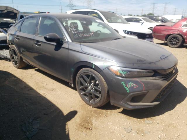 2HGFE2F52PH503899 - 2023 HONDA CIVIC SPORT ნაცრისფერი ფოტო 4