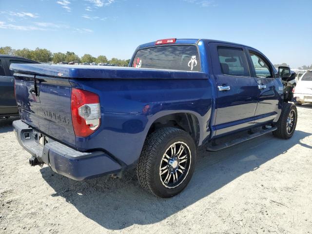 5TFAY5F17EX382164 - 2014 TOYOTA TUNDRA CREWMAX PLATINUM 蓝色 照片 3