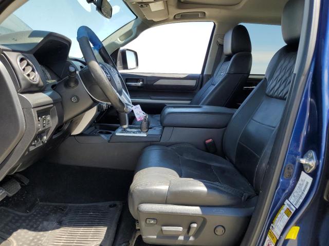 5TFAY5F17EX382164 - 2014 TOYOTA TUNDRA CREWMAX PLATINUM 蓝色 照片 7