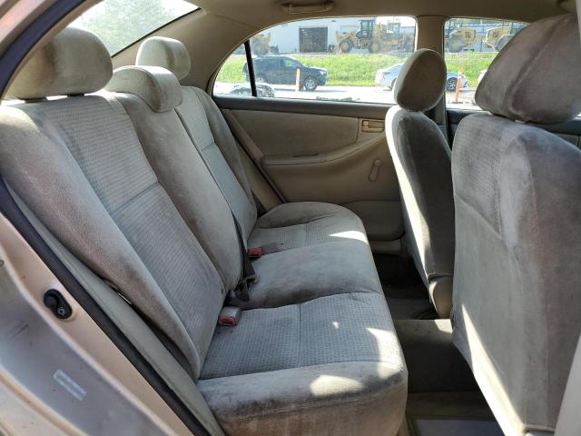 1NXBR32E87Z828143 - 2007 TOYOTA COROLLA CE ოქროსფერი ფოტო 10