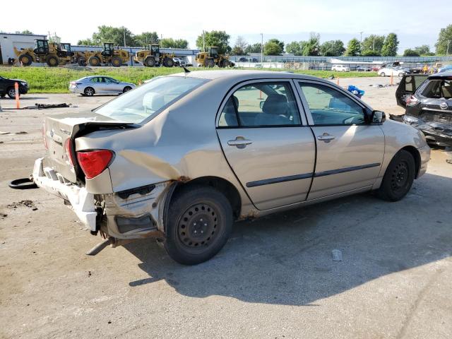 1NXBR32E87Z828143 - 2007 TOYOTA COROLLA CE ოქროსფერი ფოტო 3