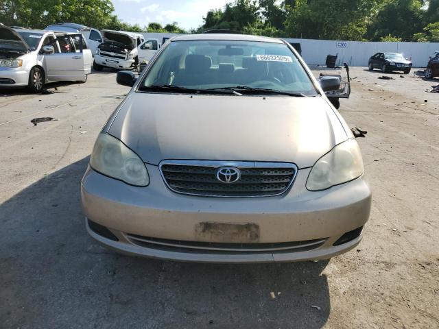 1NXBR32E87Z828143 - 2007 TOYOTA COROLLA CE ოქროსფერი ფოტო 5