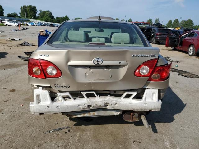 1NXBR32E87Z828143 - 2007 TOYOTA COROLLA CE ოქროსფერი ფოტო 6