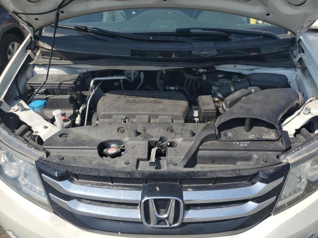 5FNRL5H64EB110241 - 2014 HONDA ODYSSEY EXL WHITE photo 12