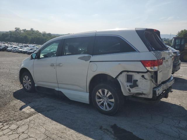 5FNRL5H64EB110241 - 2014 HONDA ODYSSEY EXL WHITE photo 2