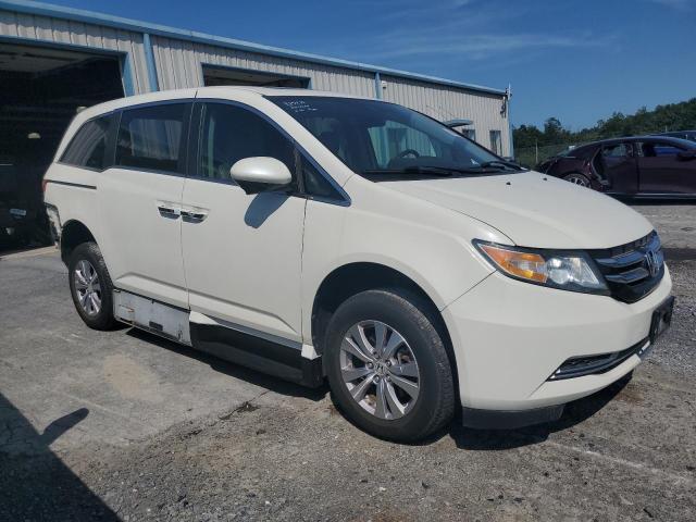 5FNRL5H64EB110241 - 2014 HONDA ODYSSEY EXL WHITE photo 4