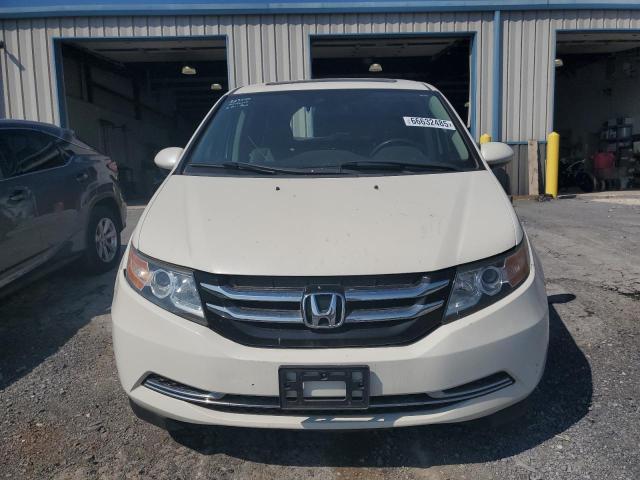 5FNRL5H64EB110241 - 2014 HONDA ODYSSEY EXL WHITE photo 5