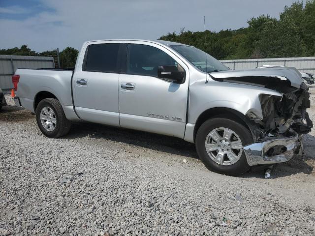 1N6AA1EJ7JN516303 - 2018 NISSAN TITAN S SILVER photo 4