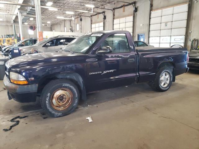 1B7FL26X5WS727214 - 1998 DODGE DAKOTA BLUE photo 1