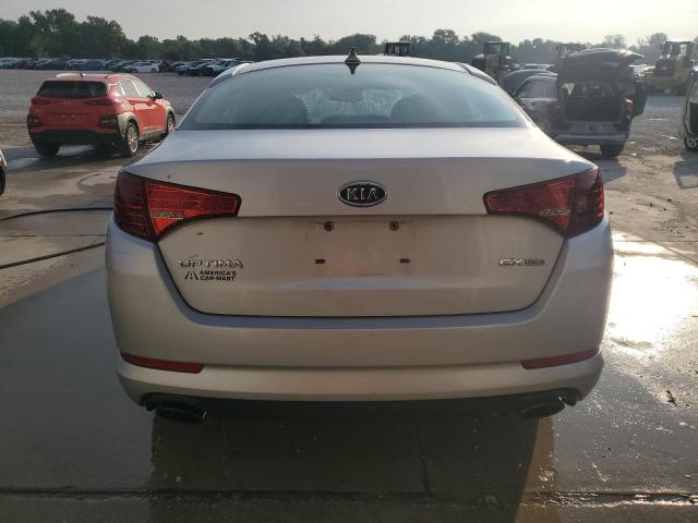 5XXGN4A7XCG036588 - 2012 KIA OPTIMA EX SILVER photo 6