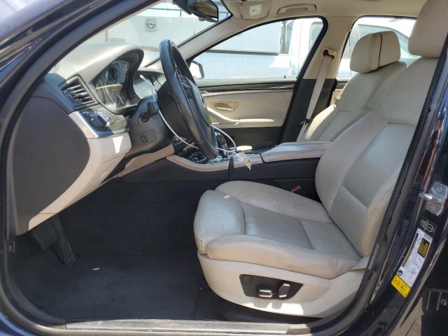 WBAXG5C50DD232009 - 2013 BMW 5 SERIES I BLUE photo 7