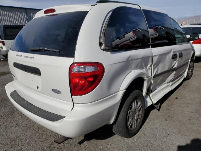 1D4GP24R27B253031 - 2007 DODGE GRAND CARA SE WHITE photo 4