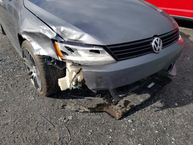 3VW2K7AJ1DM446466 - 2013 VOLKSWAGEN JETTA BASE 石墨色 照片 12