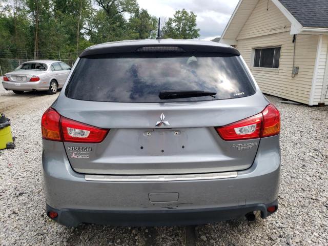 JA4AR3AU0GZ025168 - 2016 MITSUBISHI OUTLANDER ES SILVER photo 6