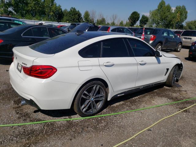 WBA4J7C59JBH14374 - 2018 BMW 440XI GRAN COUPE WHITE photo 3