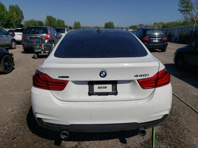 WBA4J7C59JBH14374 - 2018 BMW 440XI GRAN COUPE WHITE photo 6