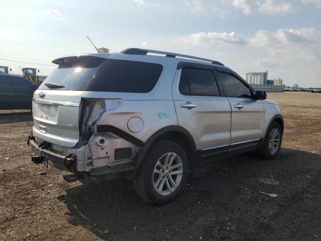 1FM5K8D89EGC55903 - 2014 FORD EXPLORER XLT 银色 照片 3