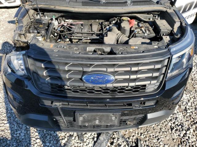 1FM5K8AR9JGC17711 - 2018 FORD EXPLORER POLICE INTERCEPTOR TWO TONE photo 12