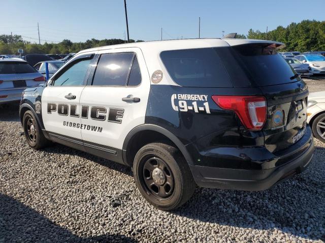 1FM5K8AR9JGC17711 - 2018 FORD EXPLORER POLICE INTERCEPTOR TWO TONE photo 2