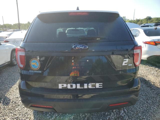 1FM5K8AR9JGC17711 - 2018 FORD EXPLORER POLICE INTERCEPTOR TWO TONE photo 6