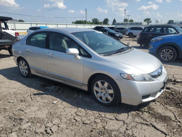 19XFA1F58AE049634 - 2010 HONDA CIVIC LX SILVER photo 4