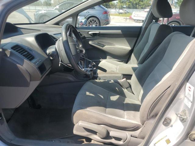 19XFA1F58AE049634 - 2010 HONDA CIVIC LX SILVER photo 7