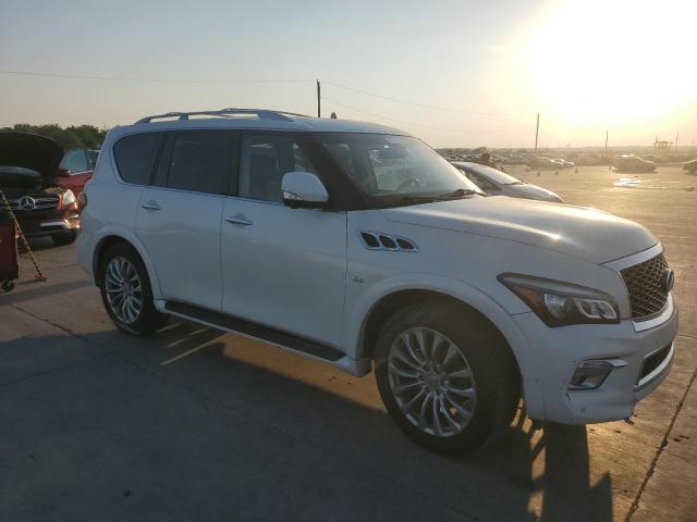 JN8AZ2NC3F9370117 - 2015 INFINITI QX80 WHITE photo 4