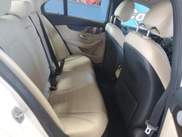 55SWF4KBXGU125189 - 2016 MERCEDES-BENZ C 300 4MATIC WHITE photo 10