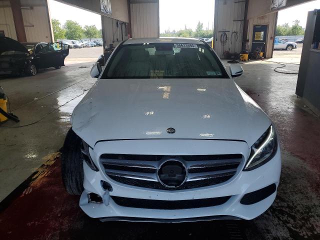 55SWF4KBXGU125189 - 2016 MERCEDES-BENZ C 300 4MATIC WHITE photo 5