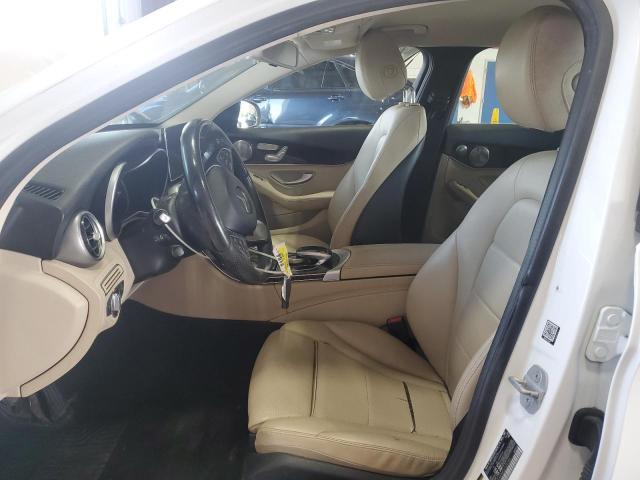55SWF4KBXGU125189 - 2016 MERCEDES-BENZ C 300 4MATIC WHITE photo 7