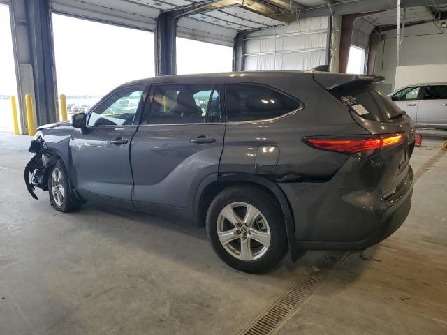 5TDBZRBH4NS580363 - 2022 TOYOTA HIGHLANDER L GRAY photo 2