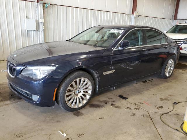 WBAKC6C58CC396897 - 2012 BMW 750 XI BLUE photo 1