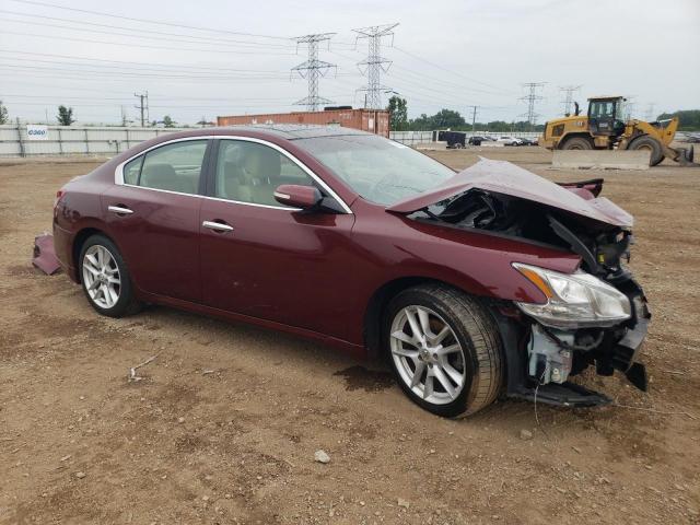 1N4AA51E29C858242 - 2009 NISSAN MAXIMA S MAROON photo 4