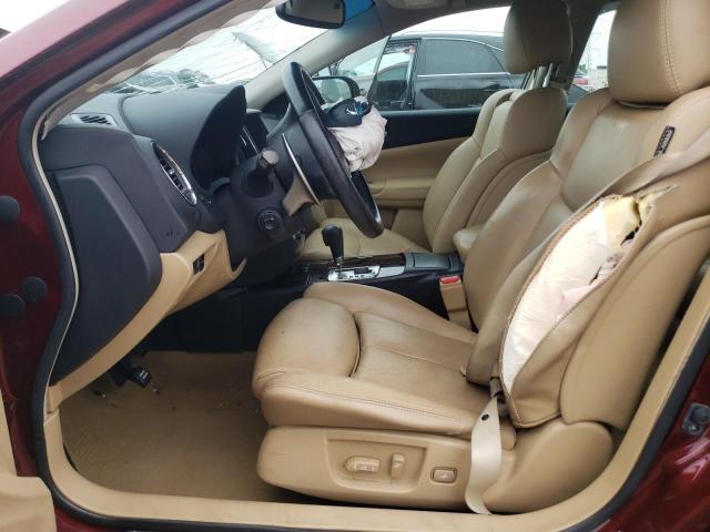 1N4AA51E29C858242 - 2009 NISSAN MAXIMA S MAROON photo 7