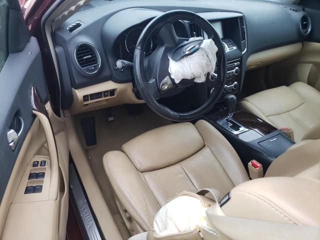 1N4AA51E29C858242 - 2009 NISSAN MAXIMA S MAROON photo 8