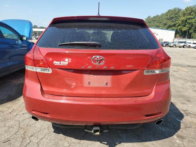 4T3ZK11A99U010629 - 2009 TOYOTA VENZA RED photo 6