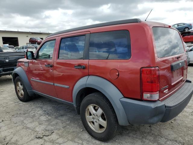 1D8GU28KX7W557138 - 2007 DODGE NITRO SXT RED photo 2