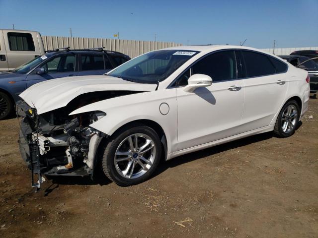 3FA6P0SU8FR139863 - 2015 FORD FUSION TITANIUM PHEV WHITE photo 1