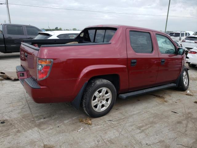 2HJYK16206H539570 - 2006 HONDA RIDGELINE RT MAROON photo 3