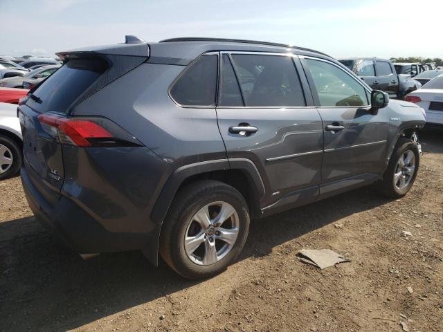 JTMLWRFV5MD125142 - 2021 TOYOTA RAV4 LE GRAY photo 3