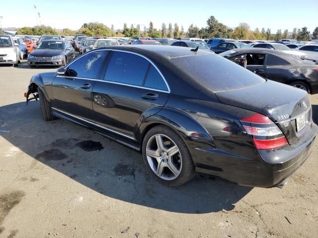 WDDNG71X48A162814 - 2008 MERCEDES-BENZ S 550 BLACK photo 2