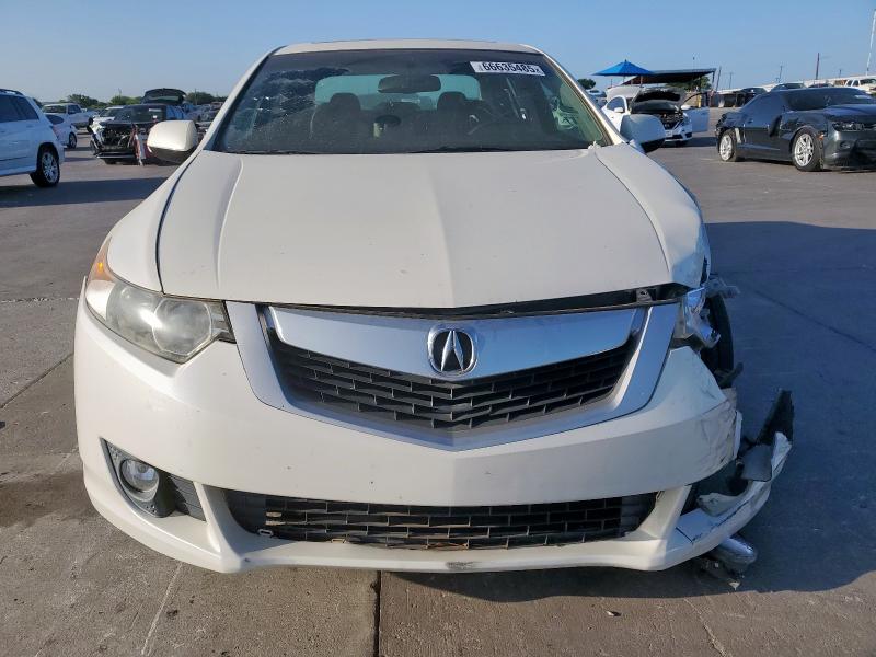 JH4CU2F61AC001441 - 2010 ACURA TSX WHITE photo 5