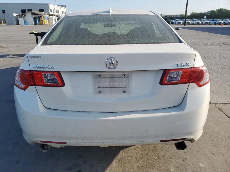 JH4CU2F61AC001441 - 2010 ACURA TSX WHITE photo 6