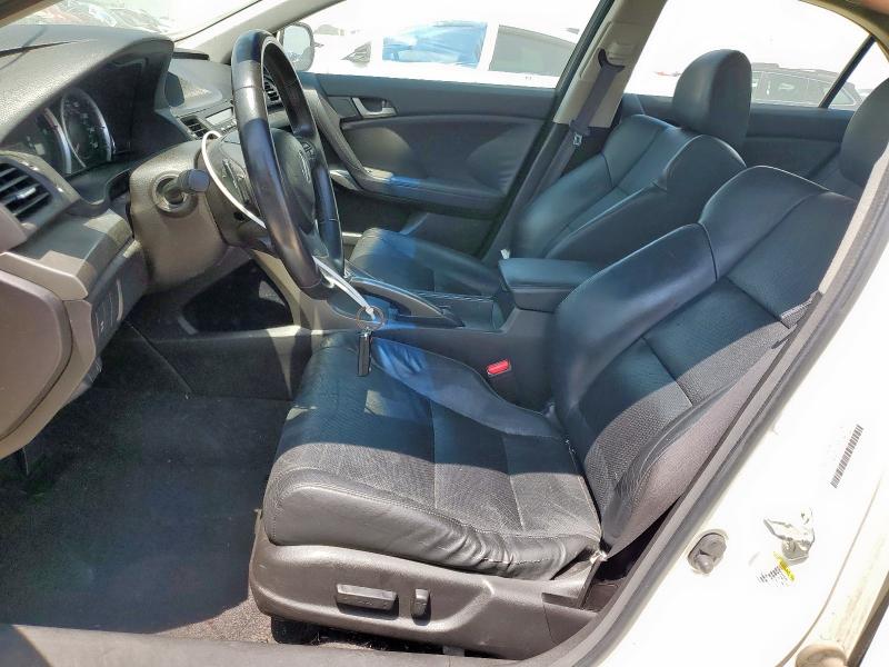 JH4CU2F61AC001441 - 2010 ACURA TSX WHITE photo 7