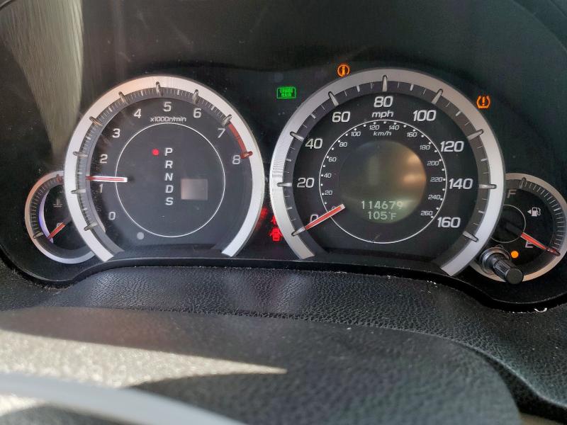 JH4CU2F61AC001441 - 2010 ACURA TSX WHITE photo 9