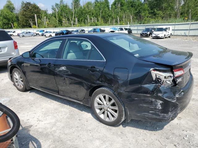 4T4BF1FKXDR314678 - 2013 TOYOTA CAMRY L BLACK photo 2