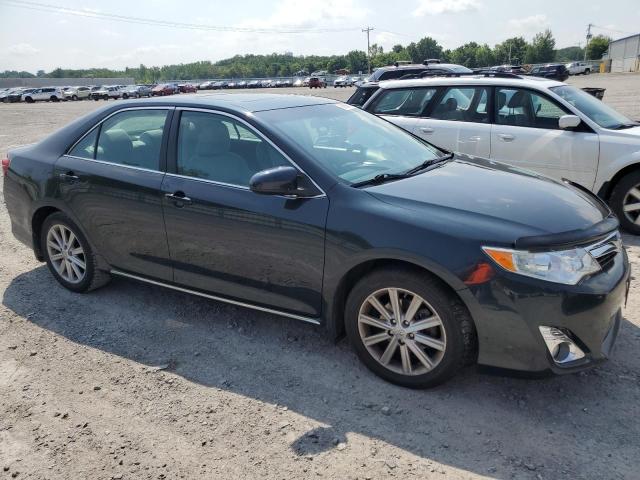 4T4BF1FKXDR314678 - 2013 TOYOTA CAMRY L BLACK photo 4